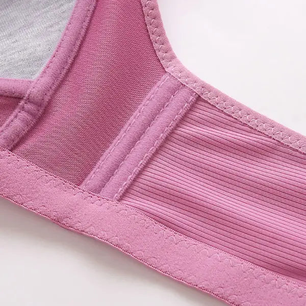High-Quality Women Full Cup Bra Daily Comfort and Support Nursing Bras Comfortable Breathable Leisure Simplicity Women