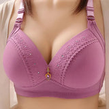High-Quality Women Full Cup Bra Daily Comfort and Support Nursing Bras Comfortable Breathable Leisure Simplicity Women
