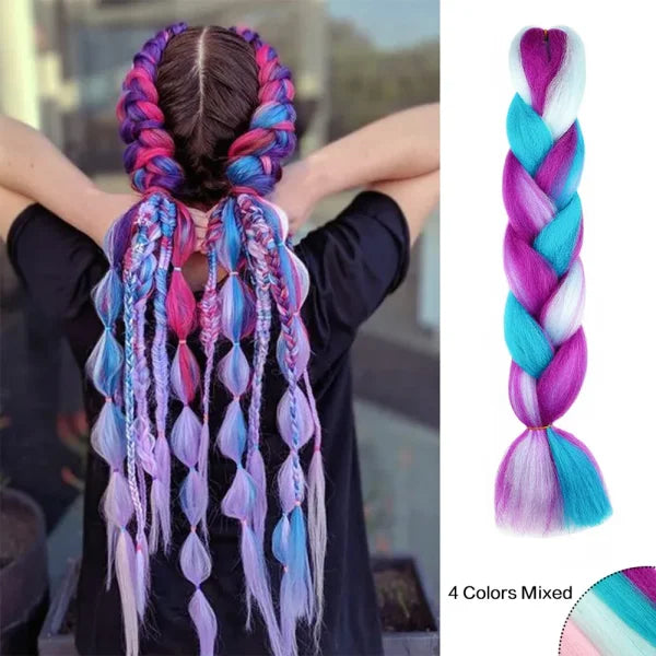 JIAMEISI High Temperature Fiber Hair Care Item for Women’s Fashion - Mix2 / 24inches / 1Pcs/Lot