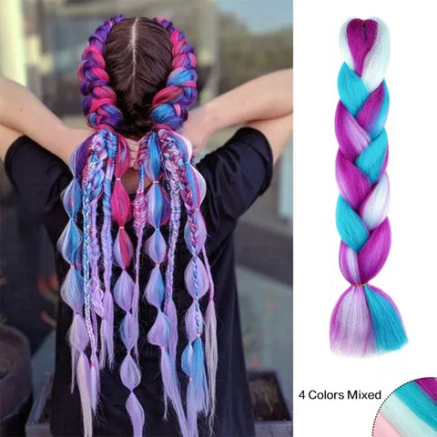 JIAMEISI High Temperature Fiber Hair Care Item for Women’s Fashion - Mix2 / 24inches / 1Pcs/Lot