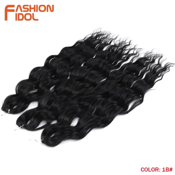High Temperature Fiber Ombre Hair Extensions by FASHION IDOL - Himpall
