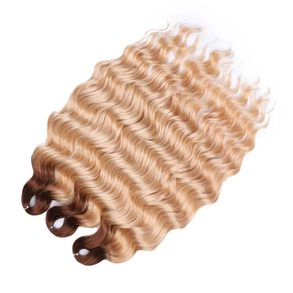 High Temperature Fiber Ombre Hair Extensions by FASHION IDOL - Himpall