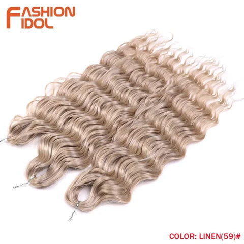 High Temperature Fiber Ombre Hair Extensions by FASHION IDOL - Himpall