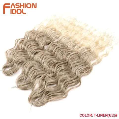 High Temperature Fiber Ombre Hair Extensions by FASHION IDOL - Himpall