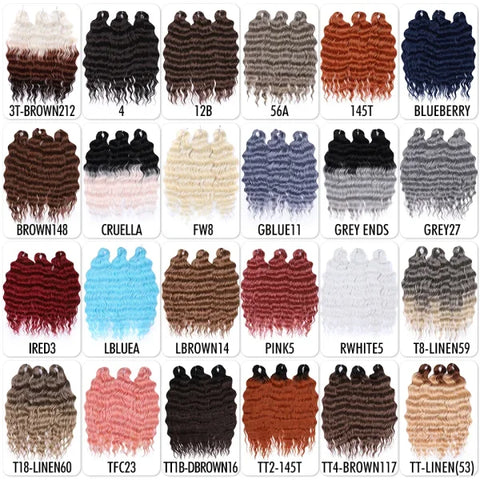 High Temperature Fiber Ombre Hair Extensions by FASHION IDOL - Himpall