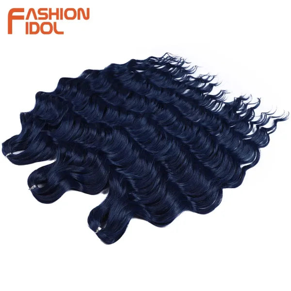High Temperature Fiber Ombre Hair Extensions by FASHION IDOL - Himpall