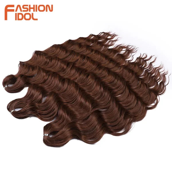 High Temperature Fiber Ombre Hair Extensions by FASHION IDOL - Himpall