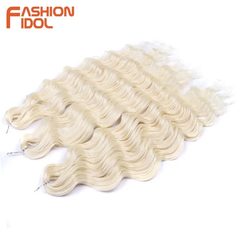 High Temperature Fiber Ombre Hair Extensions by FASHION IDOL - Himpall