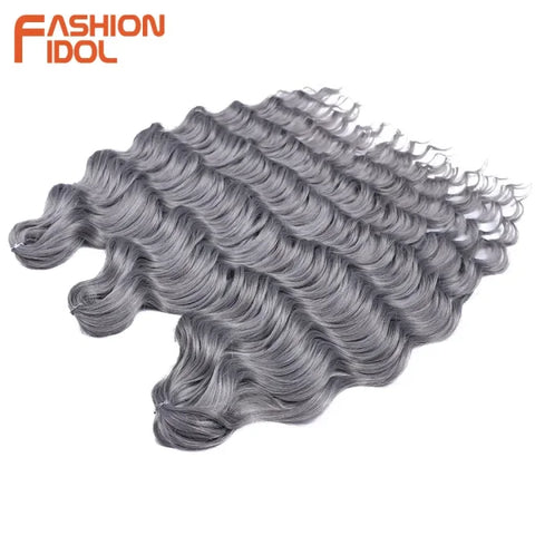 High Temperature Fiber Ombre Hair Extensions by FASHION IDOL - Himpall
