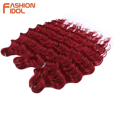 High Temperature Fiber Ombre Hair Extensions by FASHION IDOL - Himpall
