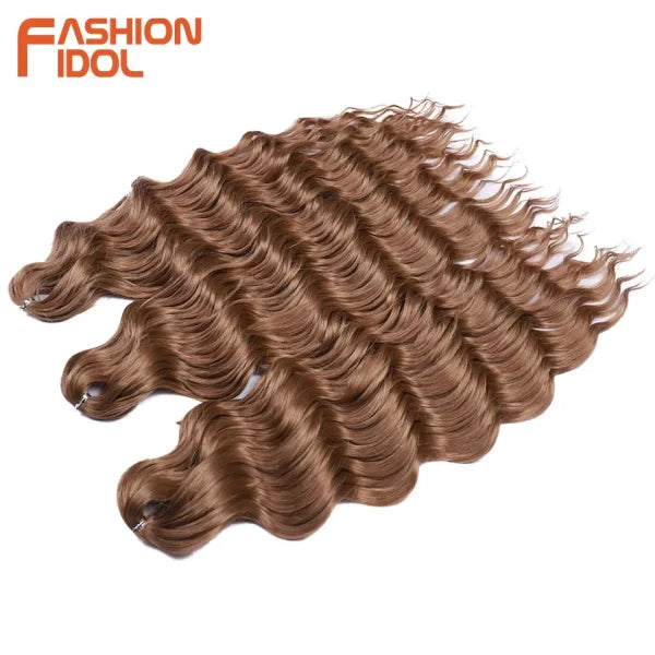 High Temperature Fiber Ombre Hair Extensions by FASHION IDOL - Himpall