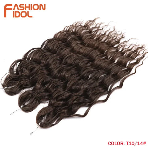 High Temperature Fiber Ombre Hair Extensions by FASHION IDOL - Himpall