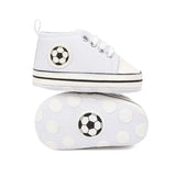 High-Top Baby Sneakers – First Walkers Classic Canvas Casual Shoes Soft Cotton Anti-Slip Sole