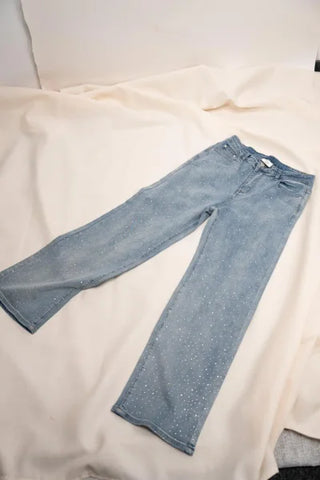 High Waist Diamond Mom Jeans – Women’s Vintage Y2K Street Pants - Himpall
