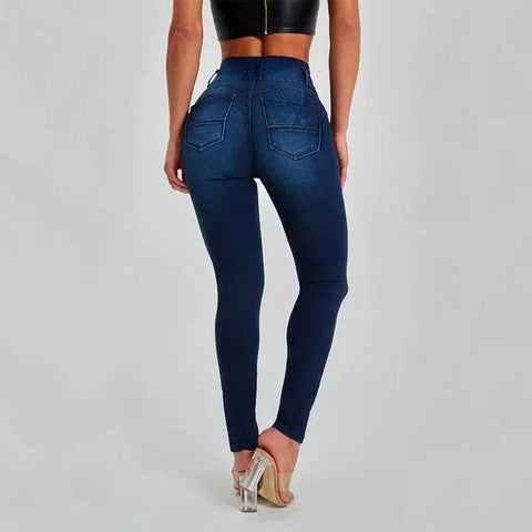 High Waist Jeans Women’s Skinny Trousers Tight Stretch Shaping And Hip Lifting Pants