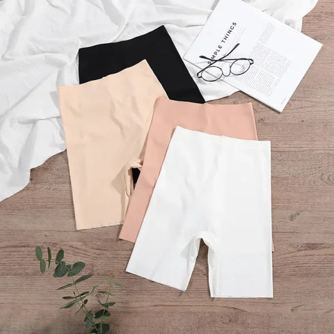 High Waist Seamless Girdle Panty – Tummy Control Long Shorts