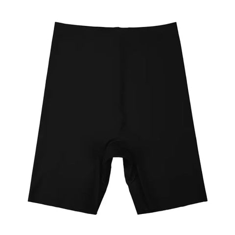 High Waist Seamless Girdle Panty – Tummy Control Long Shorts - Black / M