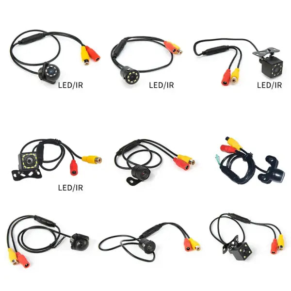 Hippcron Car Rear LED Night Vision Vehicle Backup Cameras for Unisex