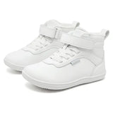 HOBIBEAR Kids Winter Sneakers – Wide Toe Box Faux Fur Lined Ankle Hook & Loop Shoes for Toddlers & Kids