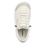 HOBIBEAR Unisex Barefoot Wide Toe Shoes Women Men Artificial Leather Minimalist Sneakers Adjustable Slip On Walking