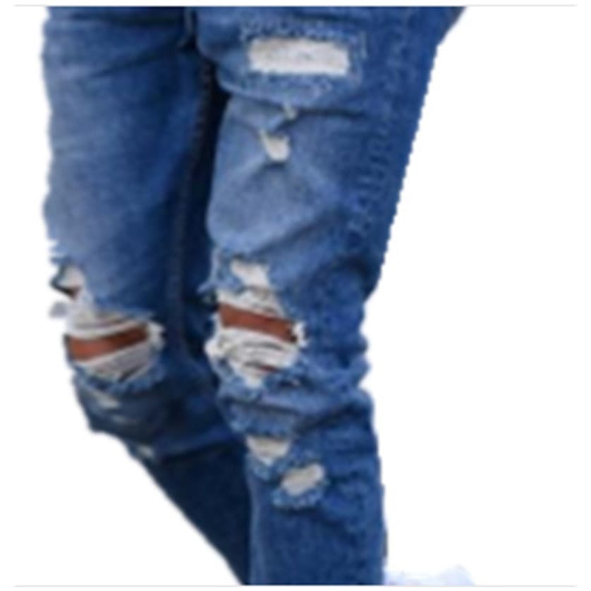 Hole men’’s jeans