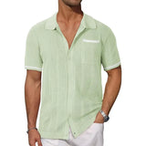 Hollow Breathable Jacket Hemp Summer Cardigan Plus Size Comfort - Green / L - None