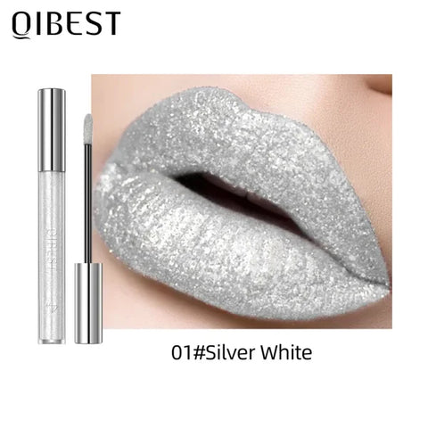 Holographic Lip Gloss – Waterproof Pearlescent Lip Tint (6 Colors) - 01