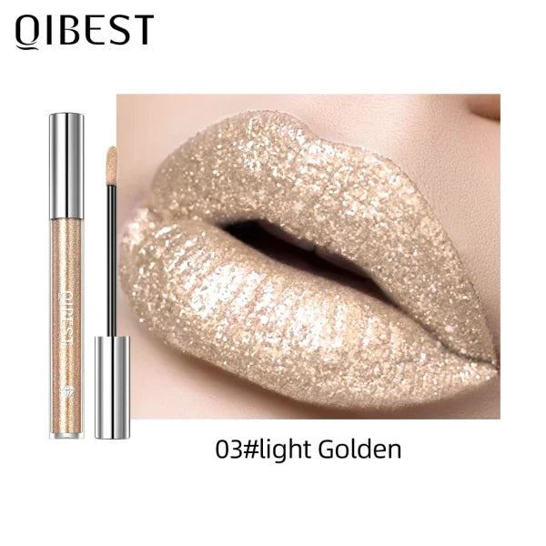 Holographic Lip Gloss – Waterproof Pearlescent Lip Tint (6 Colors) - Himpall