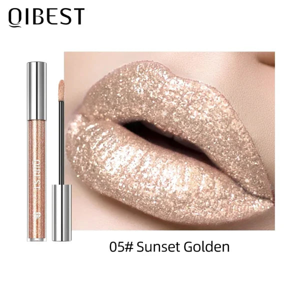 Holographic Lip Gloss – Waterproof Pearlescent Lip Tint (6 Colors) - Himpall