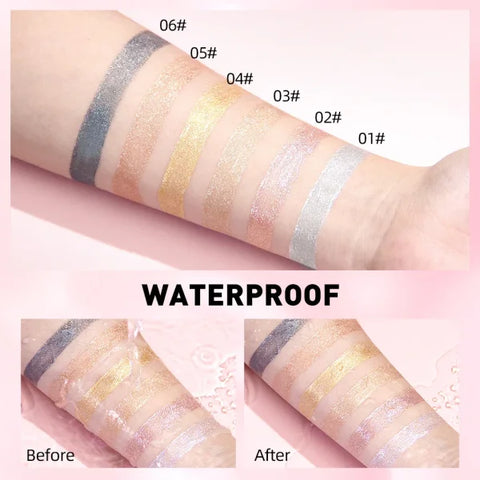 Holographic Lip Gloss – Waterproof Pearlescent Lip Tint (6 Colors)