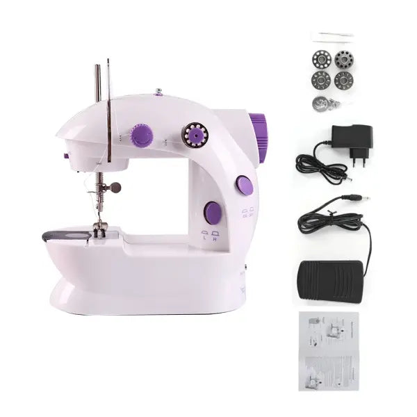 Home Appliances DIY Sewing Machine Small Desktop Fully Automatic Electric Mini Hand Sewing Clothes Portable