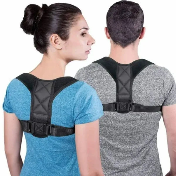 Home Back Posture Correction Belt for Hunchback and Shoulder Straightening - Himpall