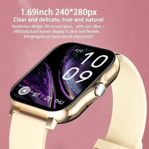 Smartwatch – Full Touch Screen with Fitness Tracker and Bluetooth Calls