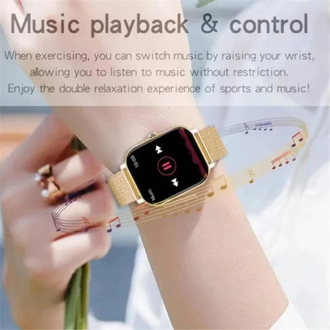 Smartwatch – Full Touch Screen with Fitness Tracker and Bluetooth Calls