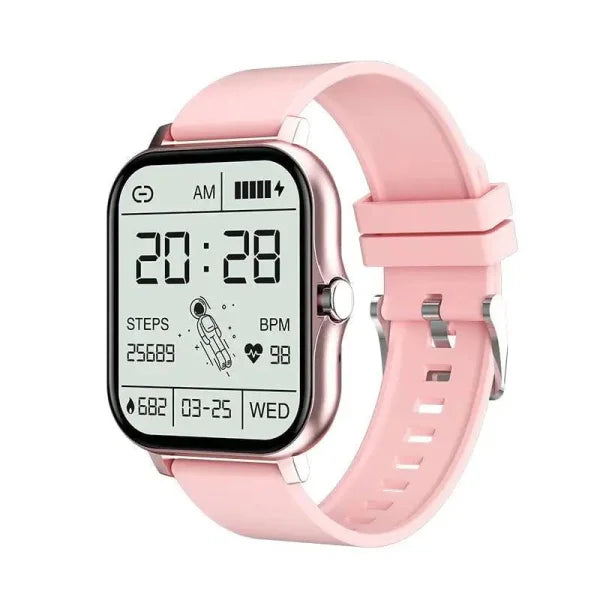 Smartwatch – Full Touch Screen with Fitness Tracker and Bluetooth Calls - Pink