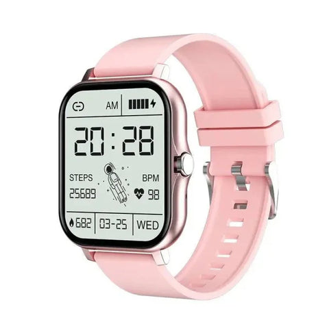 Smartwatch – Full Touch Screen with Fitness Tracker and Bluetooth Calls - Pink