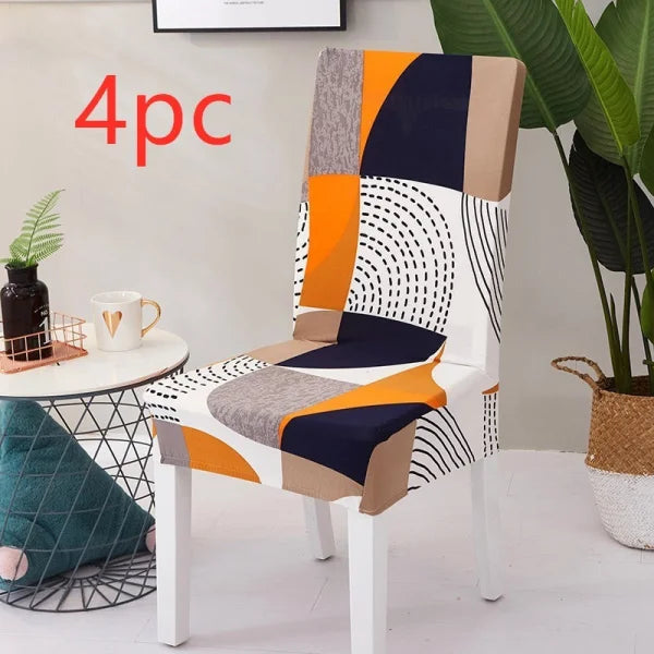 Home Stretch Elastic Chair Covers for Dining Room and Banquet - Himpall