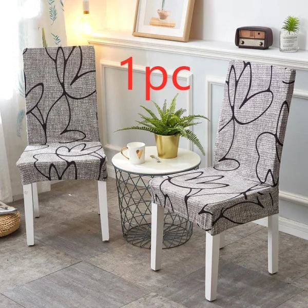 Home Stretch Elastic Chair Covers for Dining Room and Banquet - Himpall