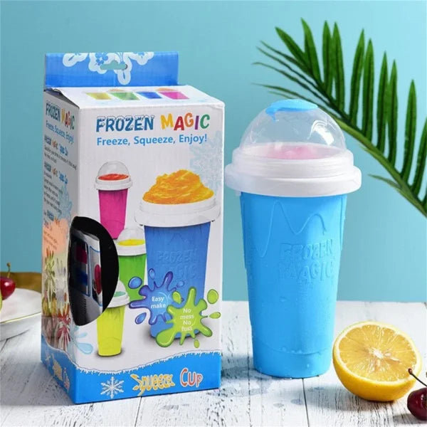 Homemade Smoothie Cup Multifunctional Slushy Maker Cup for Treats