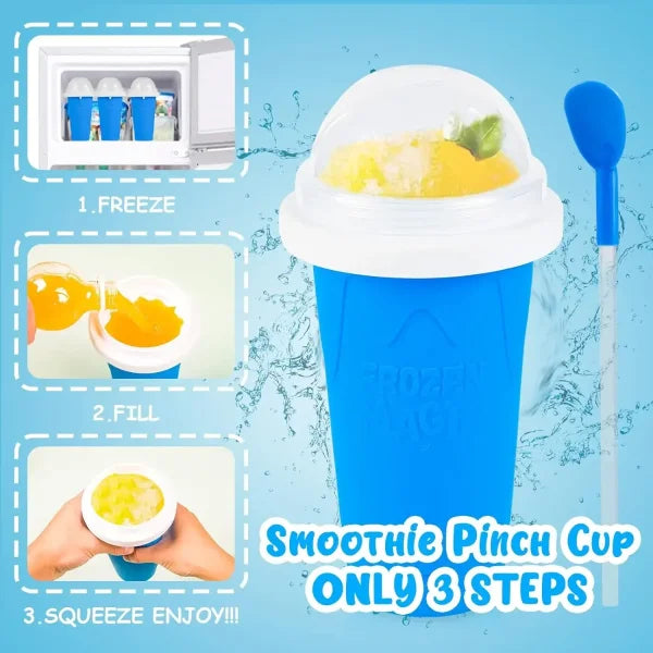 Homemade Smoothie Cup Multifunctional Slushy Maker Cup for Treats