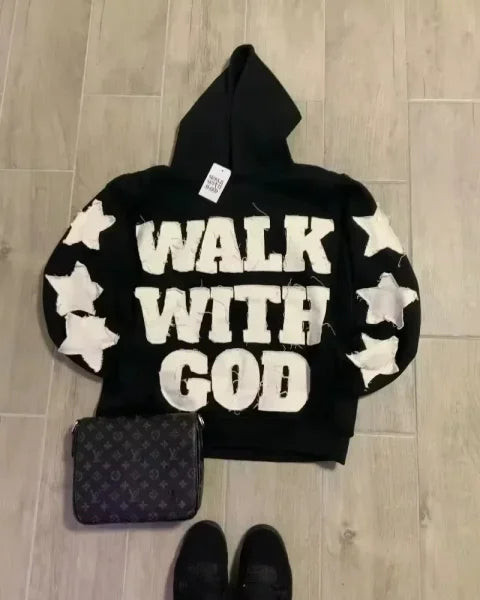 Hooded Fleece Jacket with Regular Sleeve and Slight Stretch for All Seasons - Himpall