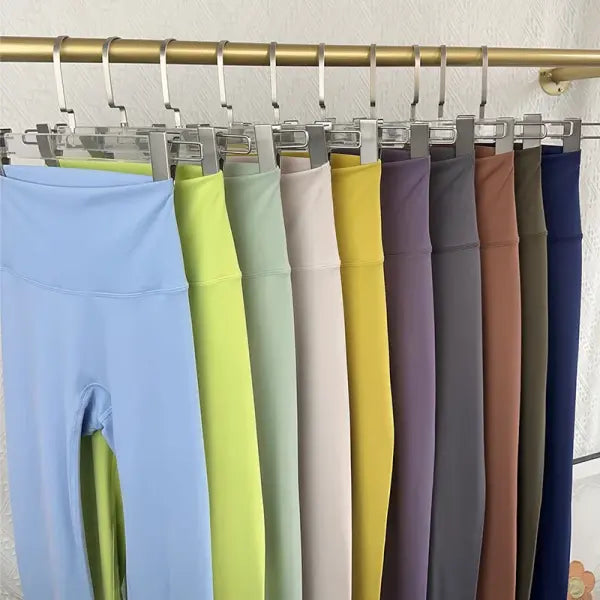 Hot Sale Fitness Female Leggings Running Pants Naked feeling Leggings High Waist Push Up Sport Women Fitness Running