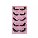 Cat Eye False Eyelash Material Synthetic Strip Lashes - as show / 0.10mm