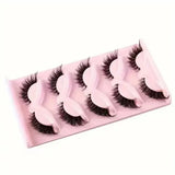 Cat Eye False Eyelash Material Synthetic Strip Lashes - as show / 0.10mm