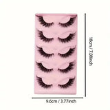 Cat Eye False Eyelash Material Synthetic Strip Lashes - as show / 0.10mm