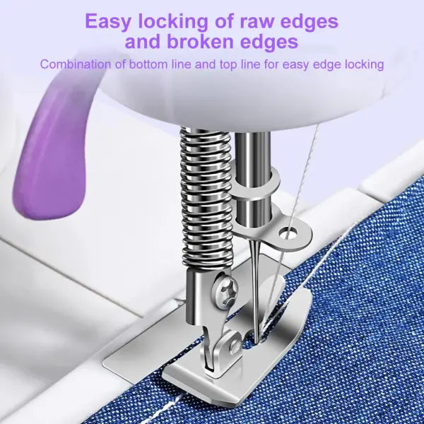 Household 202Mini Sewing Machines Handheld Sewing Machine Light and Speed Control for Beginner DIY Home Sewing