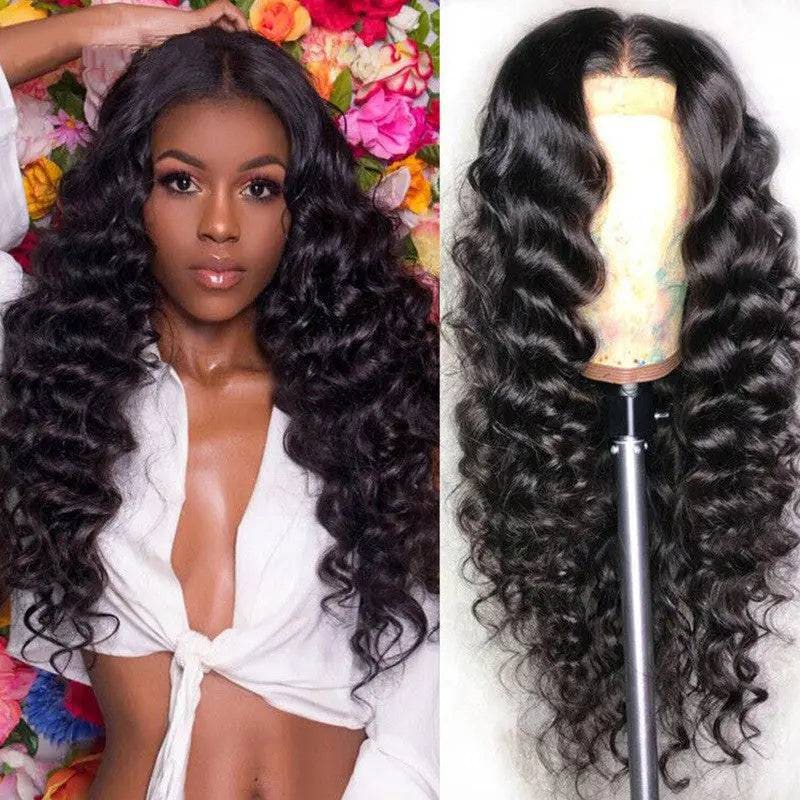 Human Hair Loose Deep Lace - A / 10inch