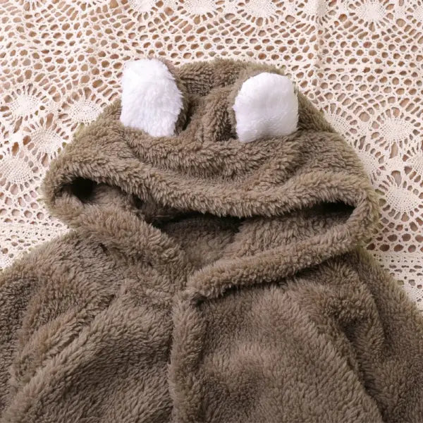 Humor Bear Baby Romper – Autumn Winter Cartoon Long Sleeve Jumpsuit for Boys & Girls Toddler Playsuit