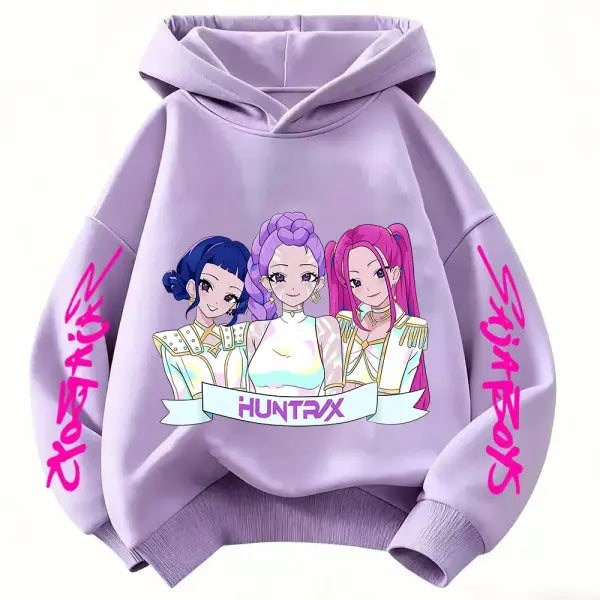 Huntrx Mira Rumi Zoey Long Sleeve Rope Type Hoodie Hip Hop Style - wy41836 / 100cm