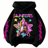 Huntrx Mira Rumi Zoey Long Sleeve Rope Type Hoodie Hip Hop Style - wy4927 / 150cm